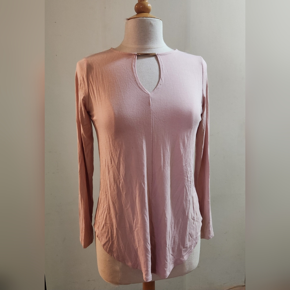 Pink Long Sleeve Women's Top
